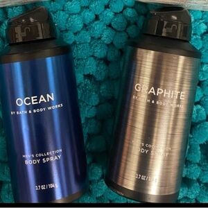 Bath and body works men’s body spray cologne bundle